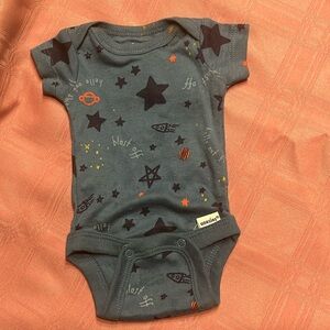 Premie short sleeved onsie